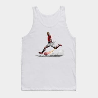 Illustration Paul Pogba Tank Top